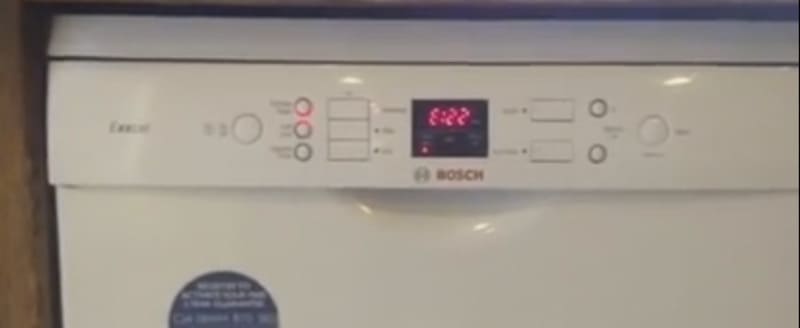 Ошибка e24 в посудомоечной машине bosch