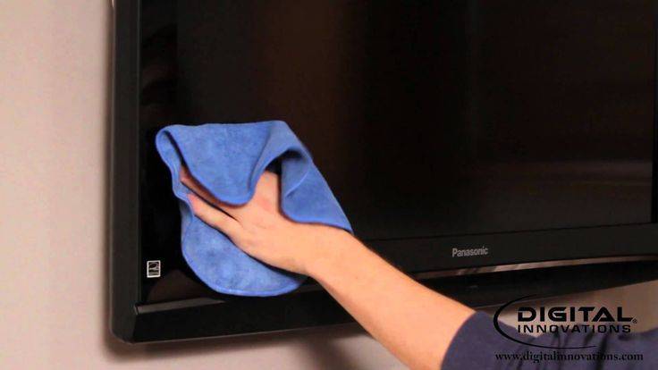 Чем протирать экран жк-телевизора в домашних условиях?