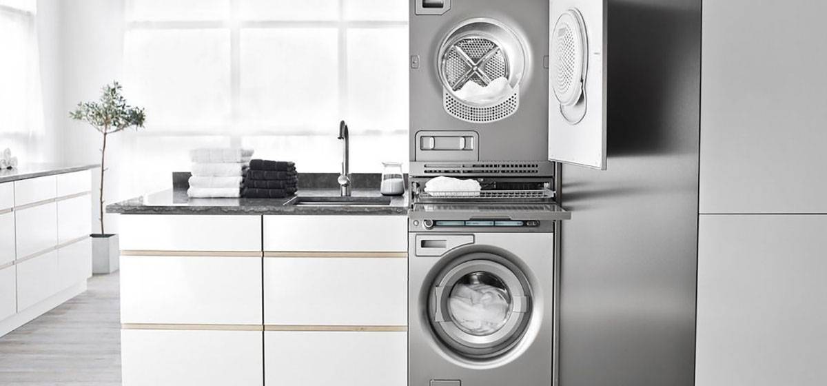 Как устанавливать отдельностоящие стиральную и сушильную машины