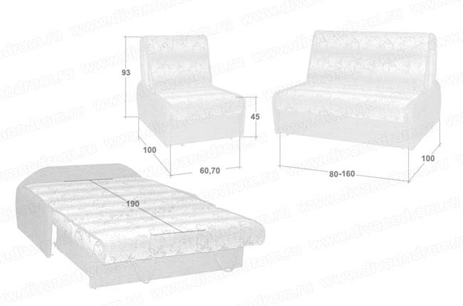 Основные особенности механизма дивана-кровати аккордеон