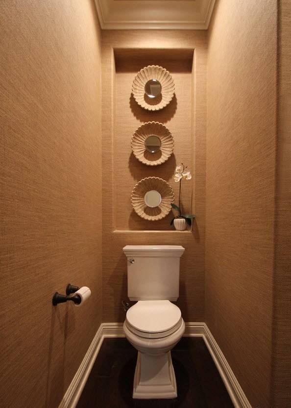 Интерьер туалета маленького размера – идеи отдельного туалета – ремонт своими руками на m-stone.ru