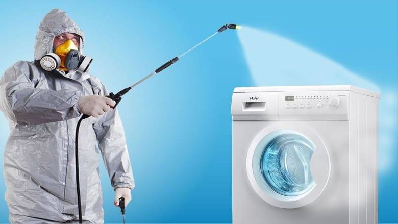 Чем мыть стиральную машину внутри от бактерий