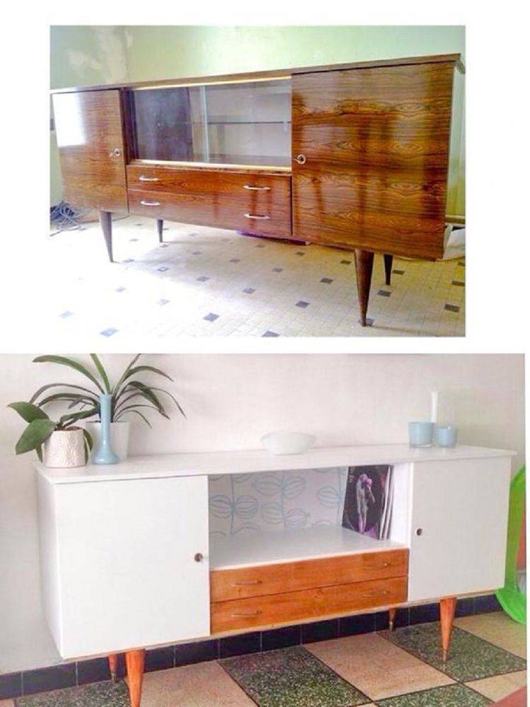 (+113 фото) идеи переделки старой мебели своими руками почти без затрат