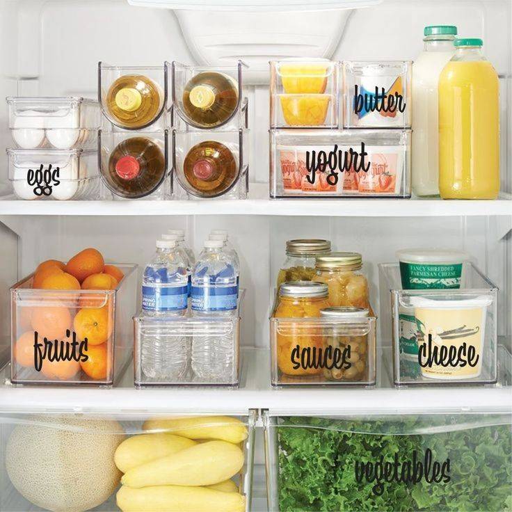Порядок в холодильнике: идеи и лайфхаки