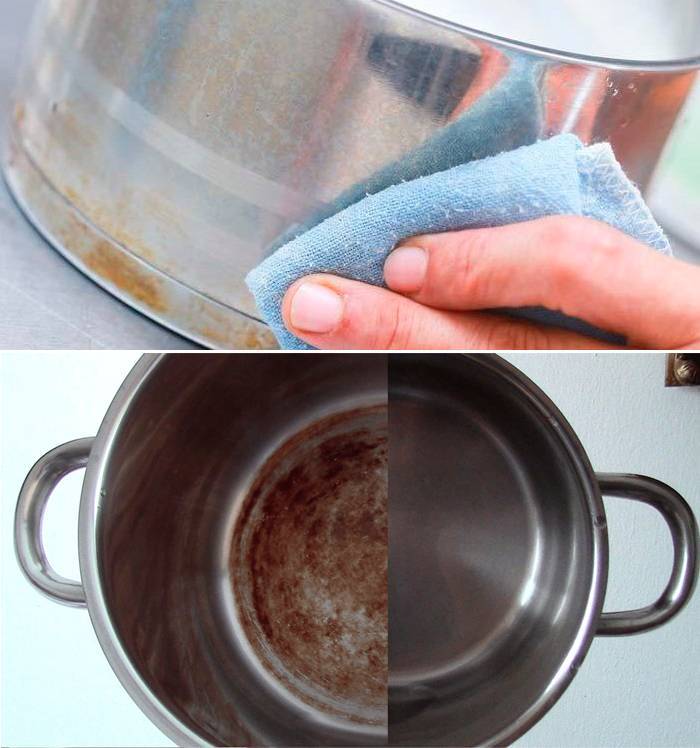 Как очистить посуду от нагара старого жира и желтого налета в домашних условиях?