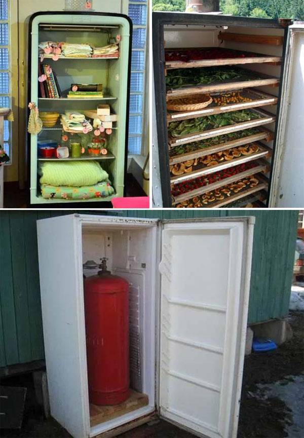 Что можно сделать из старого холодильника: лучшие идеи и советы