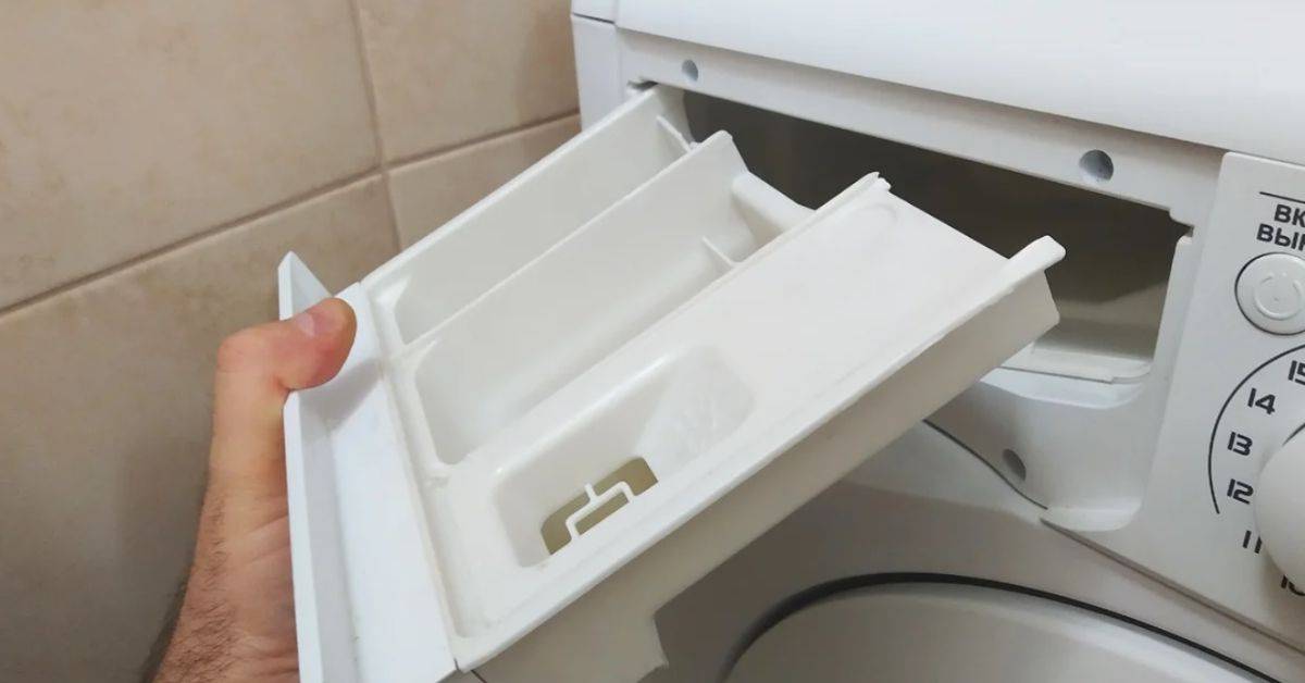 Как почистить лоток стиральной машины от грязи