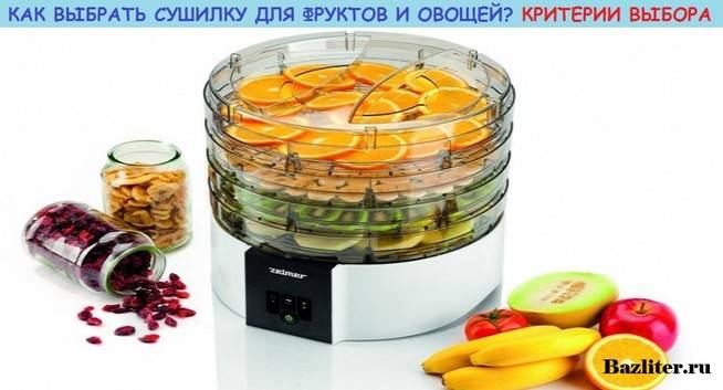 Лучшие сушилки для овощей и фруктов 2020-2021: рейтинг по отзывам покупателей