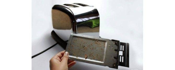 Как очистить тостер от крошек внутри — ваша техника