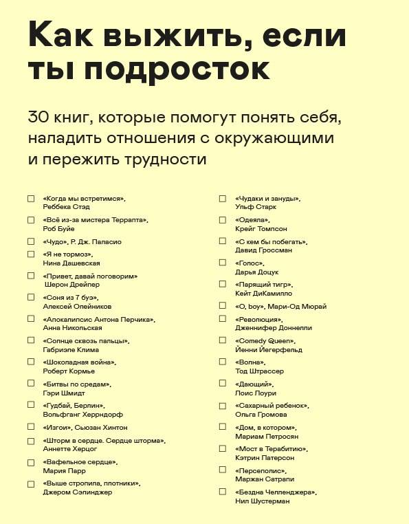 План какая книжка самая интересная