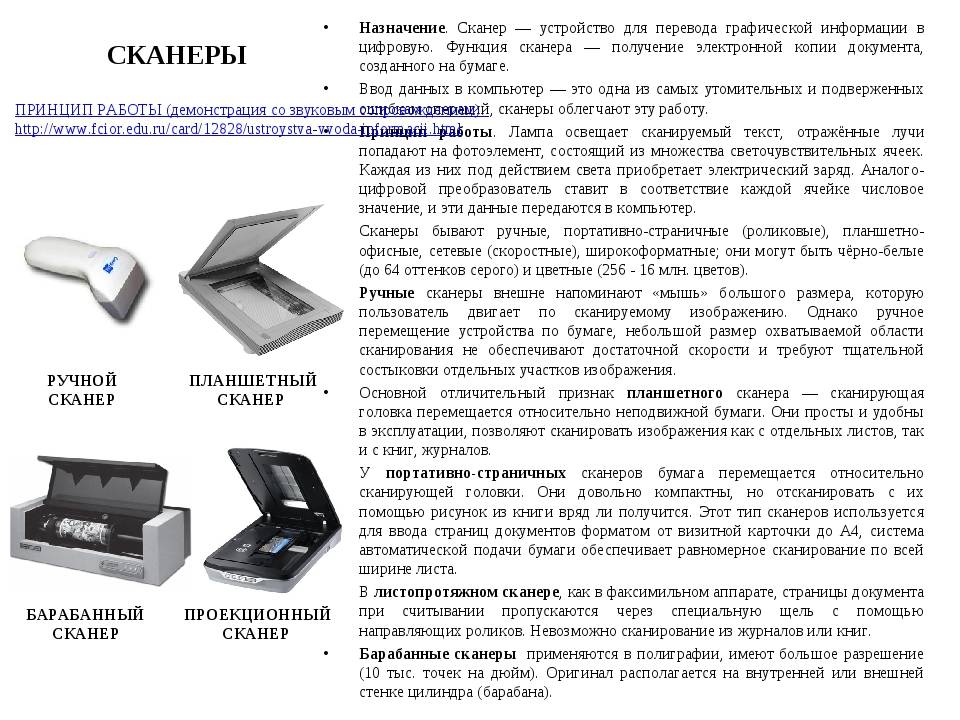 Типы сканеров: описание, устройство, преимущества и недостатки :: syl.ru
