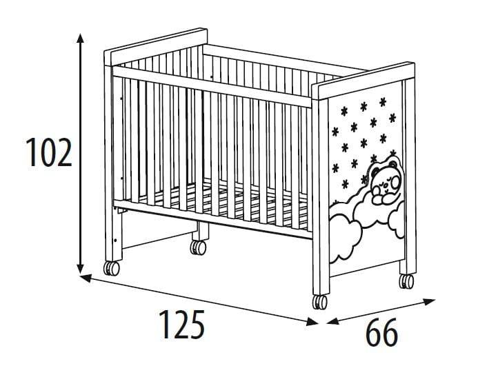 Детская кровать, размеры по возрасту, габариты необычных моделей