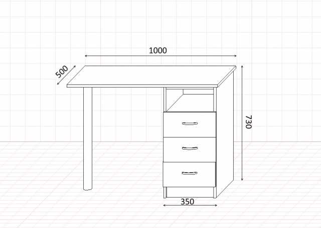 Маникюрный стол своими руками - главные вопросы: как подобрать размеры и чертежи, как сделать его складным и как установить встраиваемую вытяжку