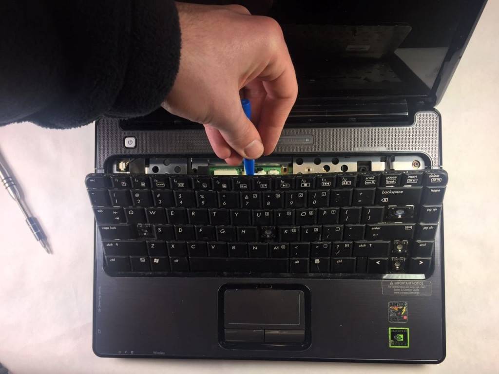 Не работает тачпад на ноутбуке hp