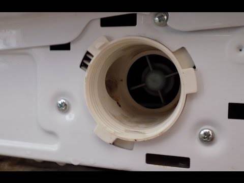 Засор в стиральной машине: где возникает и как почистить | рембыттех