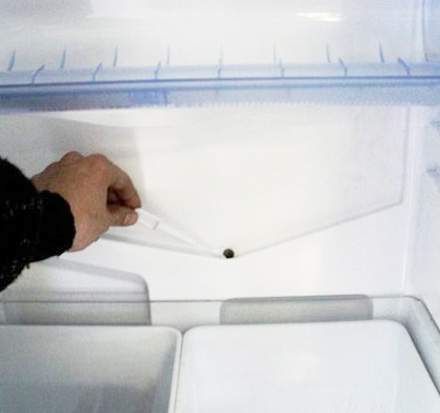 Дренажная система холодильника - вот как правильно прочистить от засора