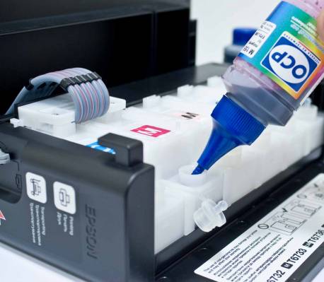 Как почистить печатающую головку принтера с промывочной жидкостью