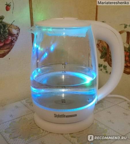 Умный чайник-светильник redmond skykettle g201s - отзывы покупателей | фирменный магазин redmond