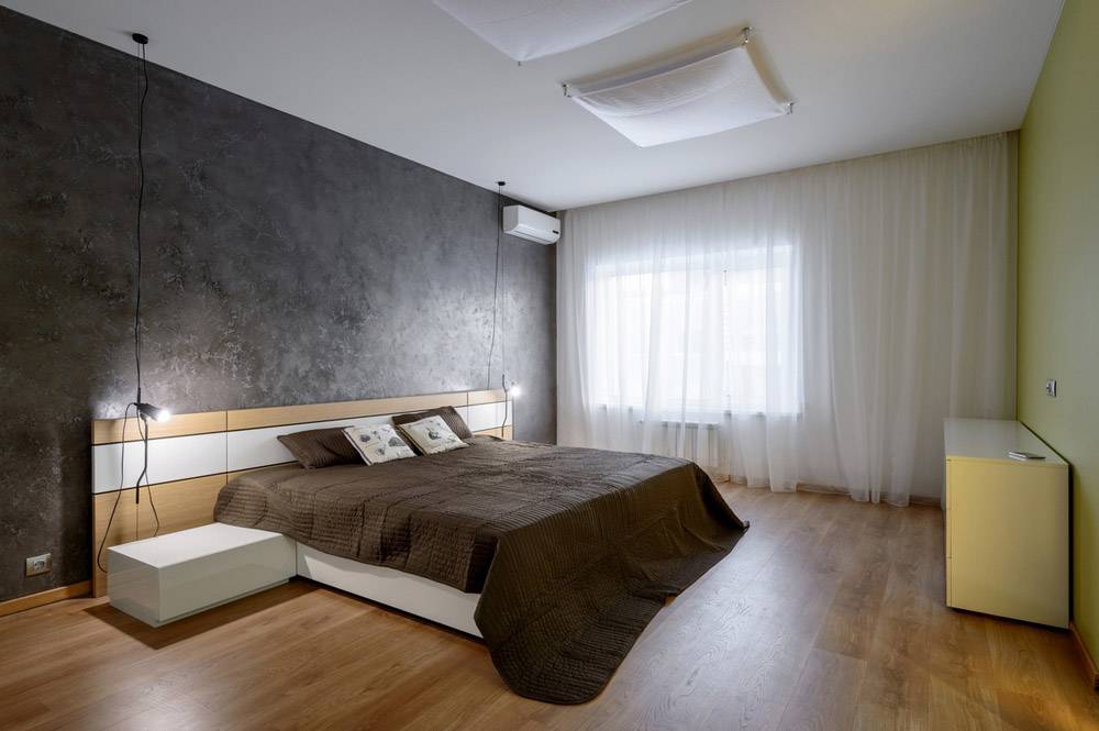 Спальня в стиле минимализм: оформление, выбор цвета и мебели