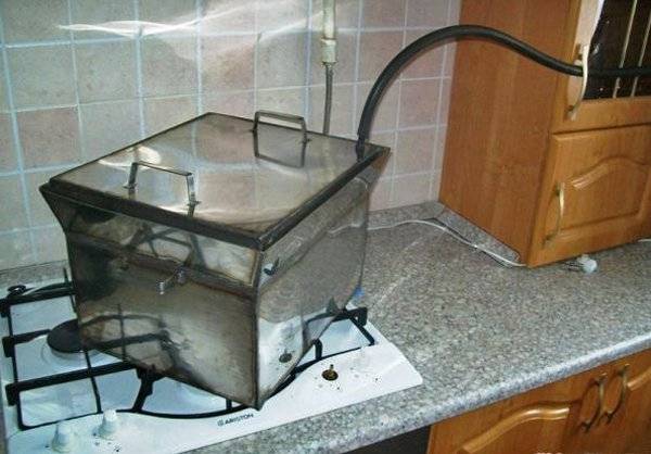 Как делается коптильня из газовой плиты. домашняя коптильня для газовой плиты: секреты приготовления деликатесов