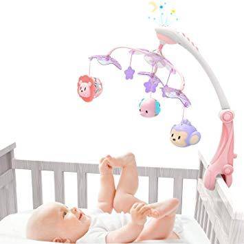 Мобиль на кроватку для новорожденных | уроки для мам