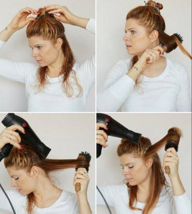 Как укладывать волосы феном для создания объёма