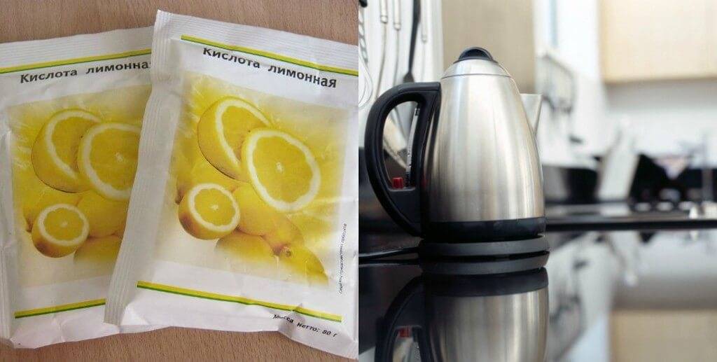 Как почистить чайник лимонной кислотой: от накипи