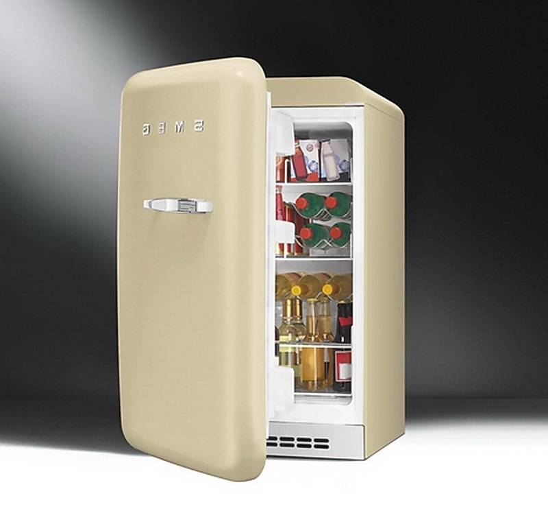 Холодильники в ретро-стиле для современного интерьера