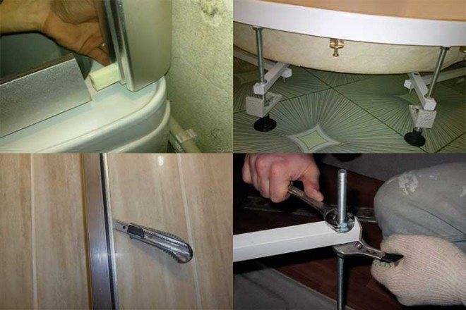 Как разобрать душевую кабину