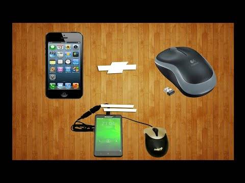 Как подключить клавиатуру и мышь к телефону или планшету? 