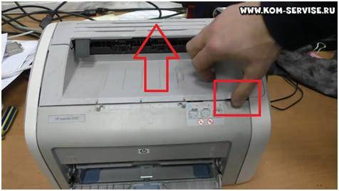 Что делать если в принтере canon застряла бумага