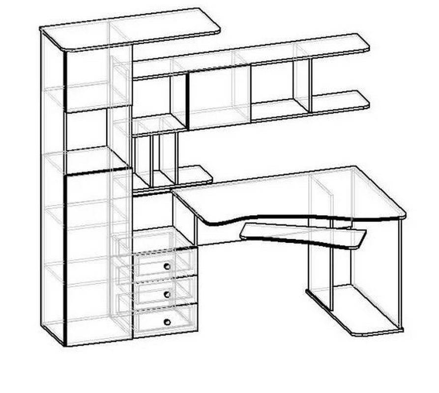 Правильно подбираем высоту компьютерного стола: размеры и конструкции