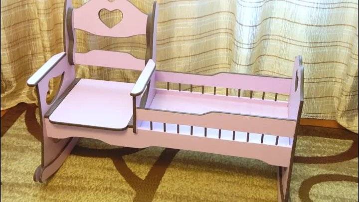 Кроватка для куклы своими руками: как сделать из картона, коробки или бумаги мебель для пупса